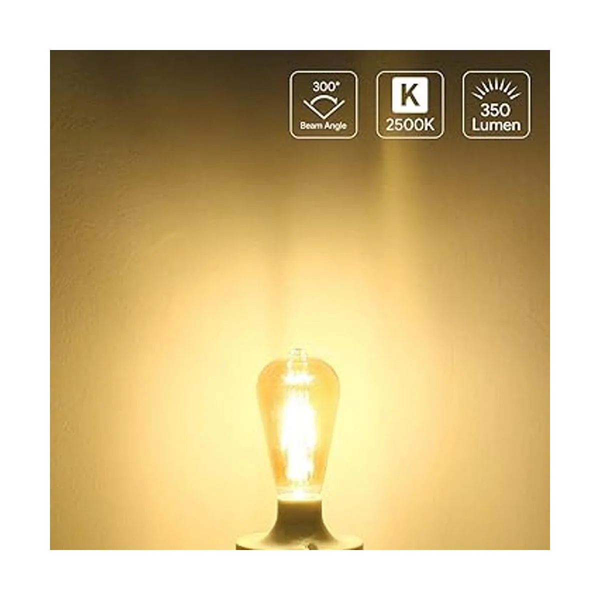LE ST64 E26 Bombillas LED Edison vintage regulables 4_2