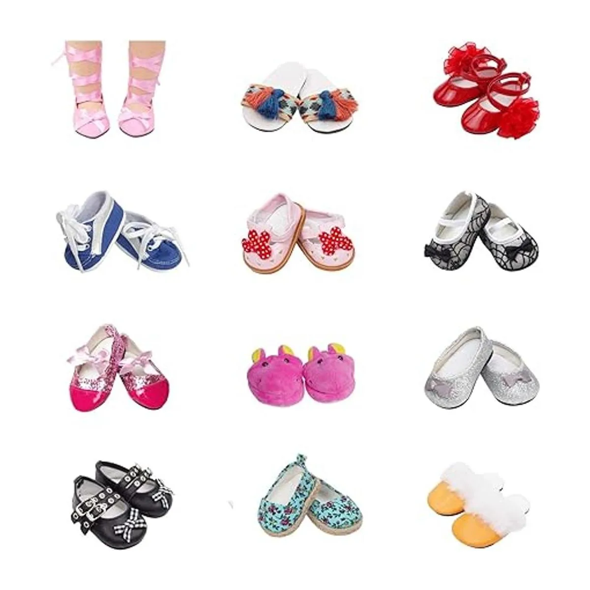 5 pares de zapatos 2 pares de calcetines para zapatos y_4