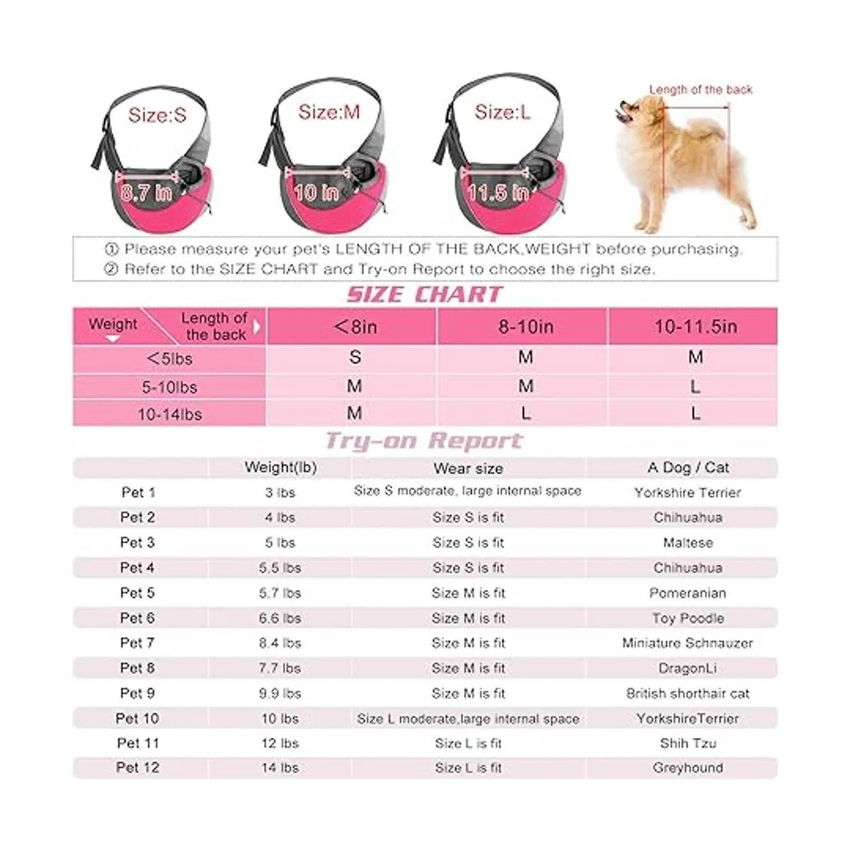 Bolsa de transporte de malla transpirable para perros y_2