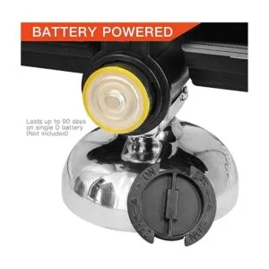 Betus Reloj de escritorio abatible estilo mecánico retro_4