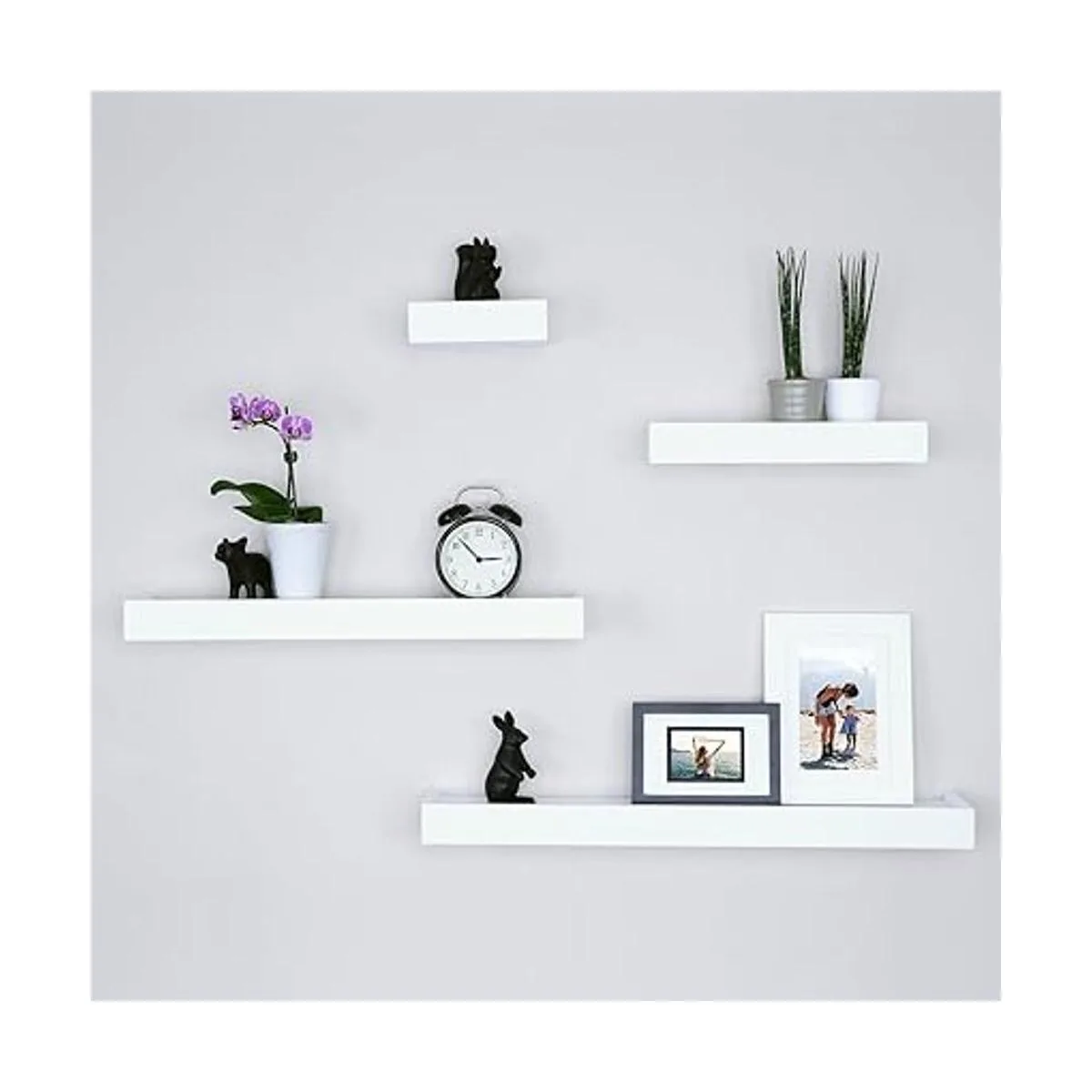 Ballucci estante para pared con repisas moderno juego de_1
