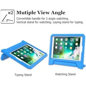 AVAWO funda para iPad 9.7 2017 para niños. Azul_5