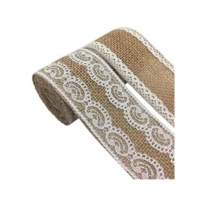 OZXCHIXU Rollo de cinta de arpillera con cordón de yute de_4