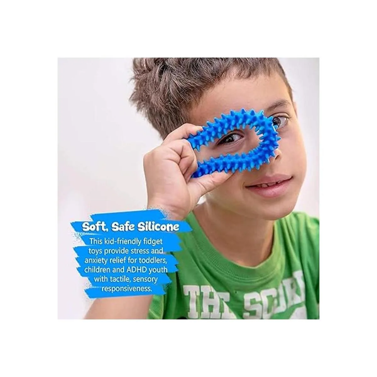 Anillo sensorial y juguete móvil anillo suave flexible y_5