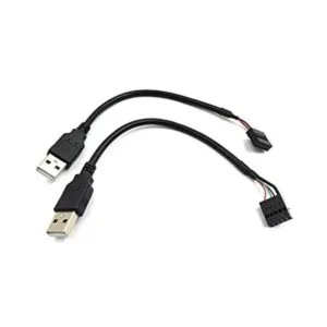 Duttek Cable USB de 9 pines a USB cable USB 2.0 tipo A_1