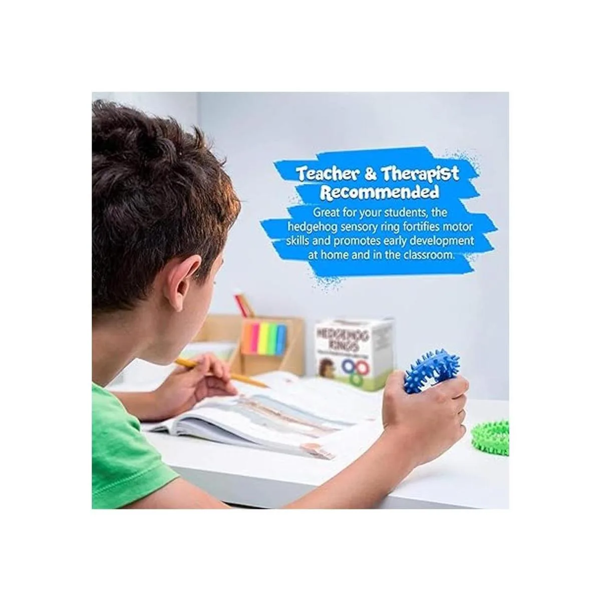 Anillo sensorial y juguete móvil anillo suave flexible y_2