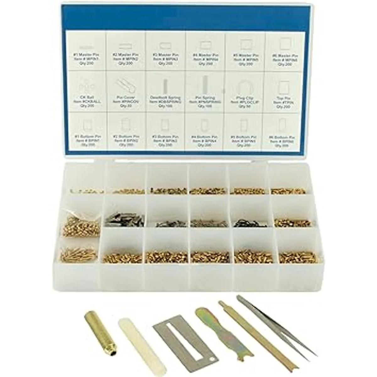 Kwikset Keyway Rekey Locksmith Kit de llaves de llave de_2