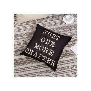 Fjfz Just One More Chapter Funda de cojín decorativa de_7
