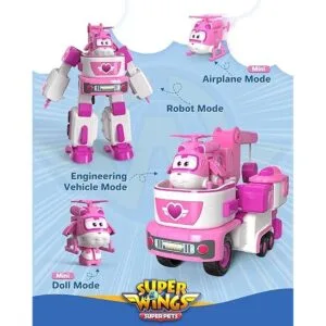 Super Wings Remolque de rescate de 7 pies con mini figura_2