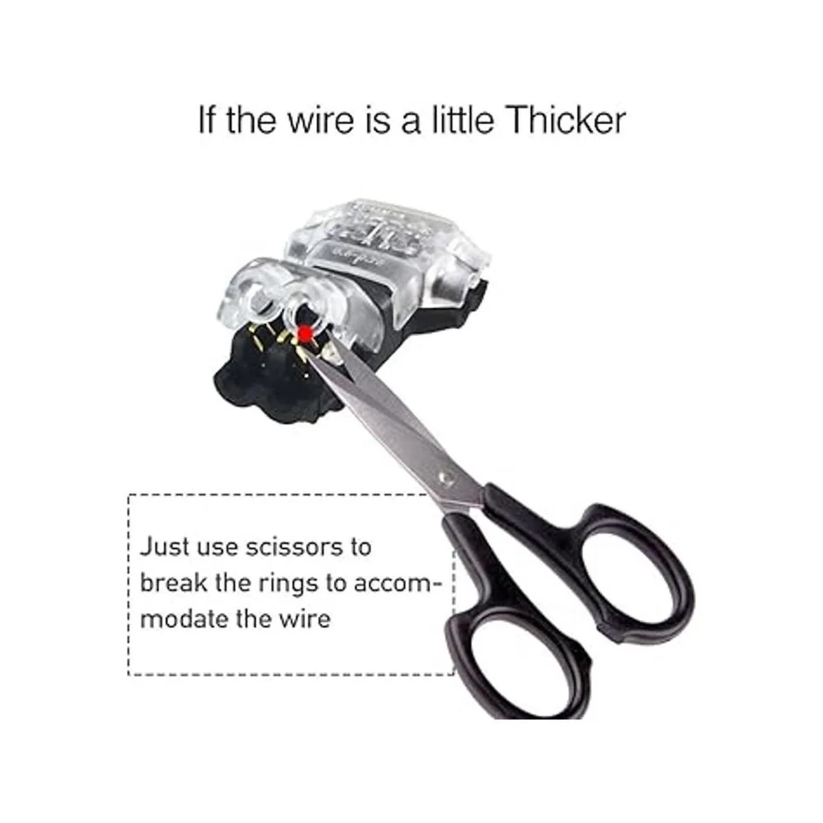 Conectores de alambre Conectores de cable de bajo_6