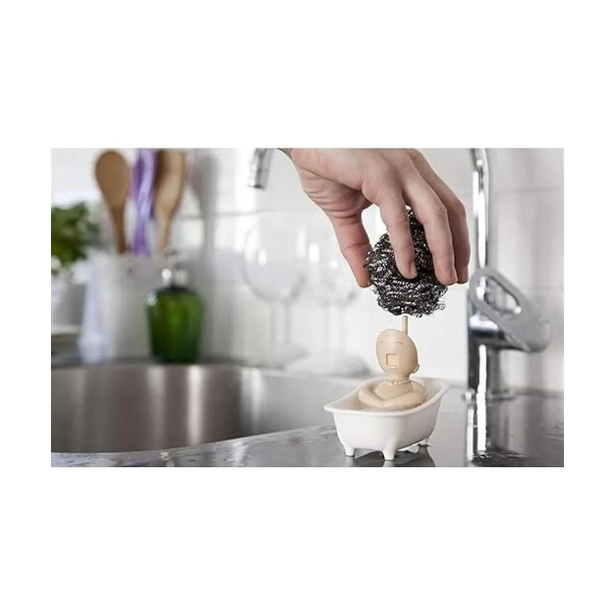 PELEG DESIGN Soporte de esponja para jabón para fregadero_3