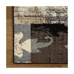 SUPERIOR alfombra de área con diseño a lunares multicolor_6