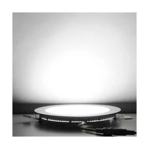 Lámpara de techo empotrada redonda ultrafina de 12 W y 6_5