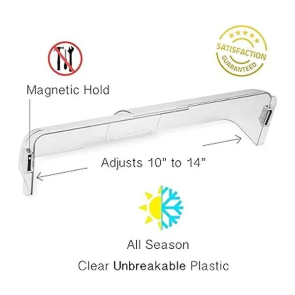 Home Intuition Deflector de aire magnético ajustable para_2