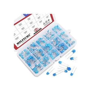 Hilitchi 150 unidades de 15 condensadores de cerámica DIP_1