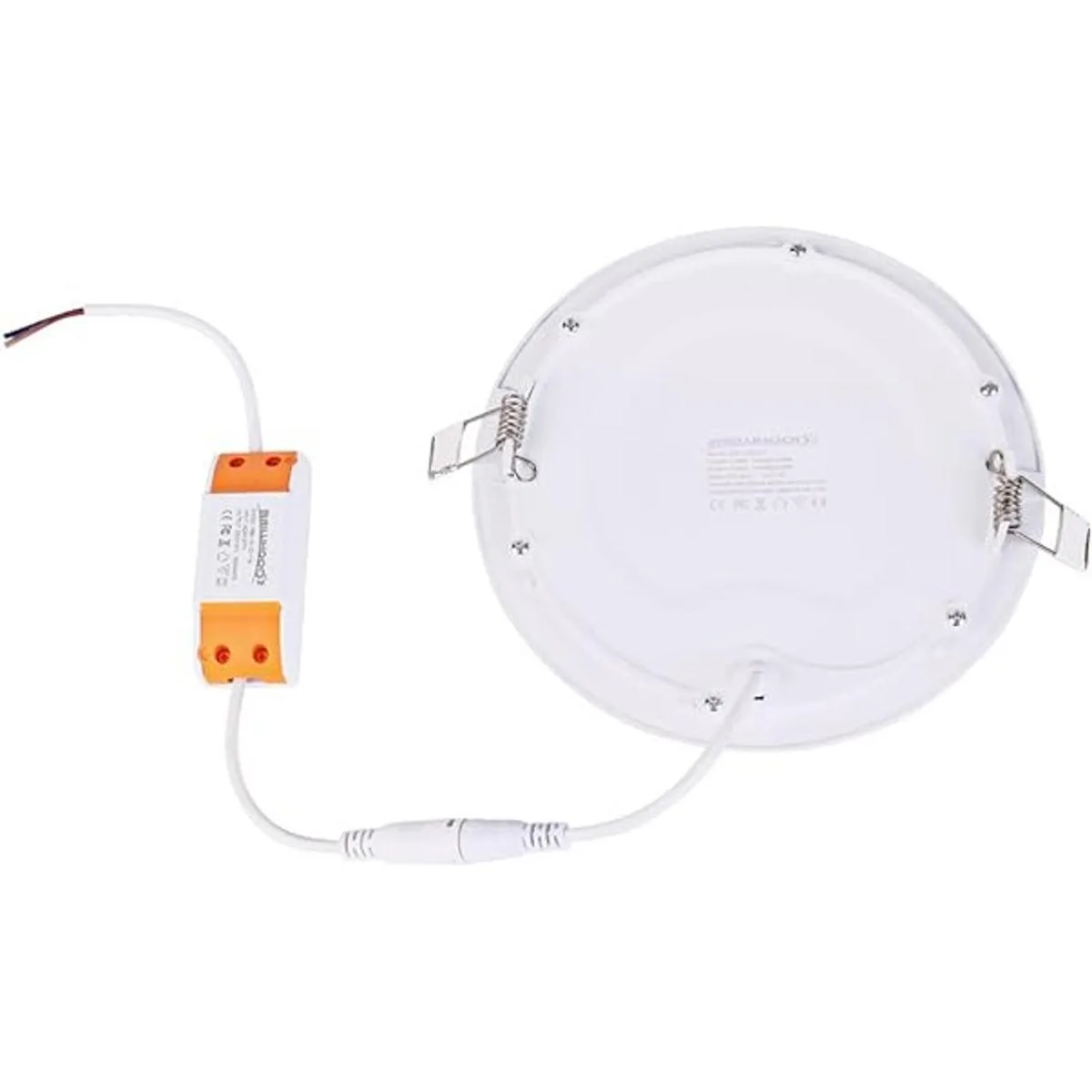 Lámpara de techo empotrada redonda ultrafina de 12 W y 6_3