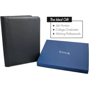 STYLIO carpeta portafolios con cremallera organizador de_4