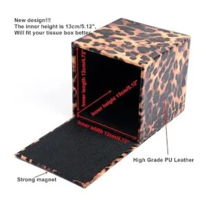 Titulares de S Forever Home Decor Chic Kleenex Caja Piel_4