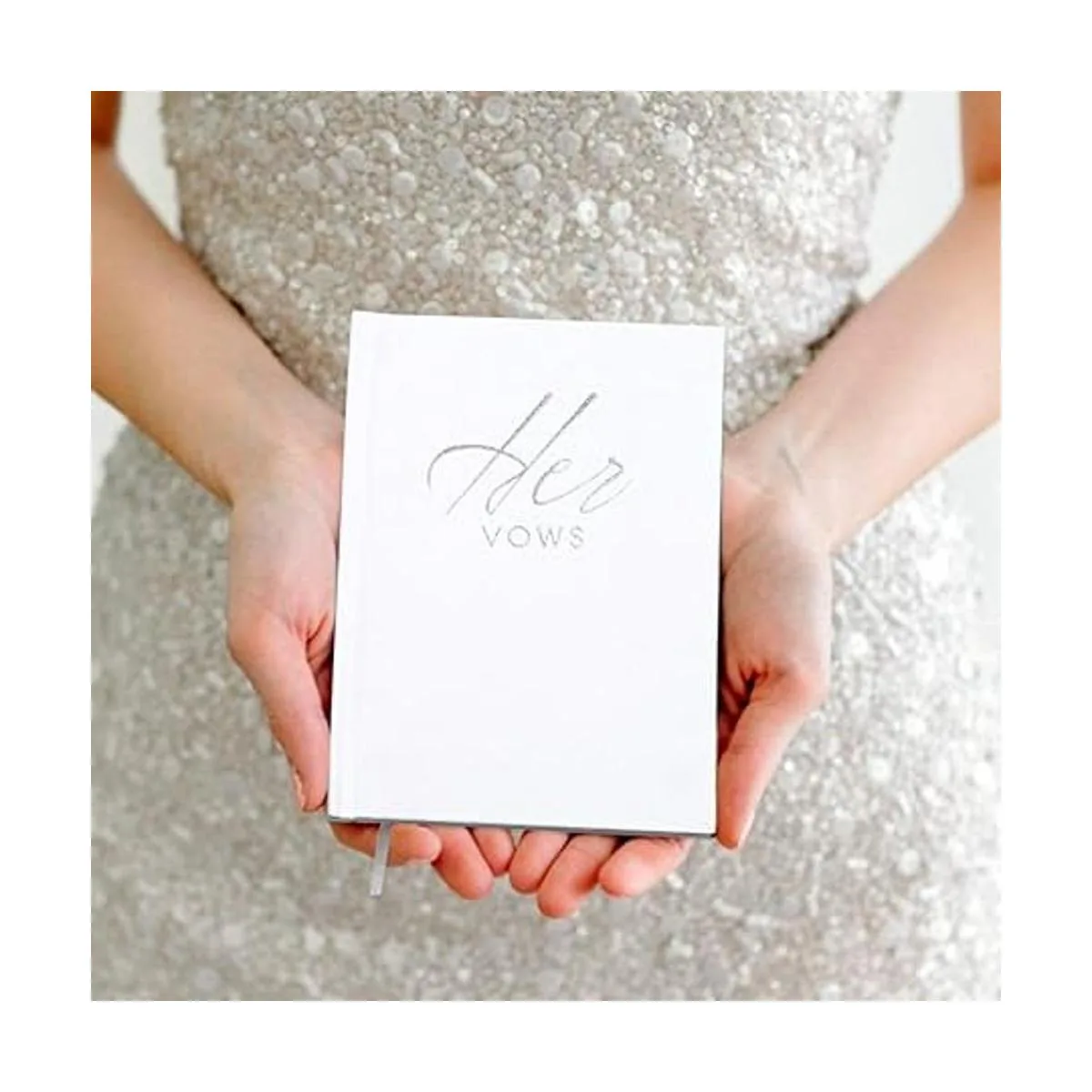 FLUYTCO Libro de votos de boda Keepsakes juego de 2_5