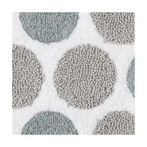 Avanti Linens Dotted Circles Collection Alfombra de baño_4