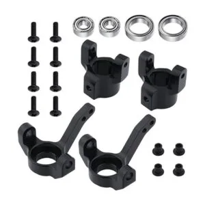 Hobbypark Dirección de aluminio nudillo y C Hub Carrier_5