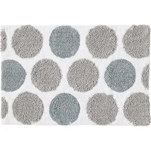 Avanti Linens Dotted Circles Collection Alfombra de baño_1