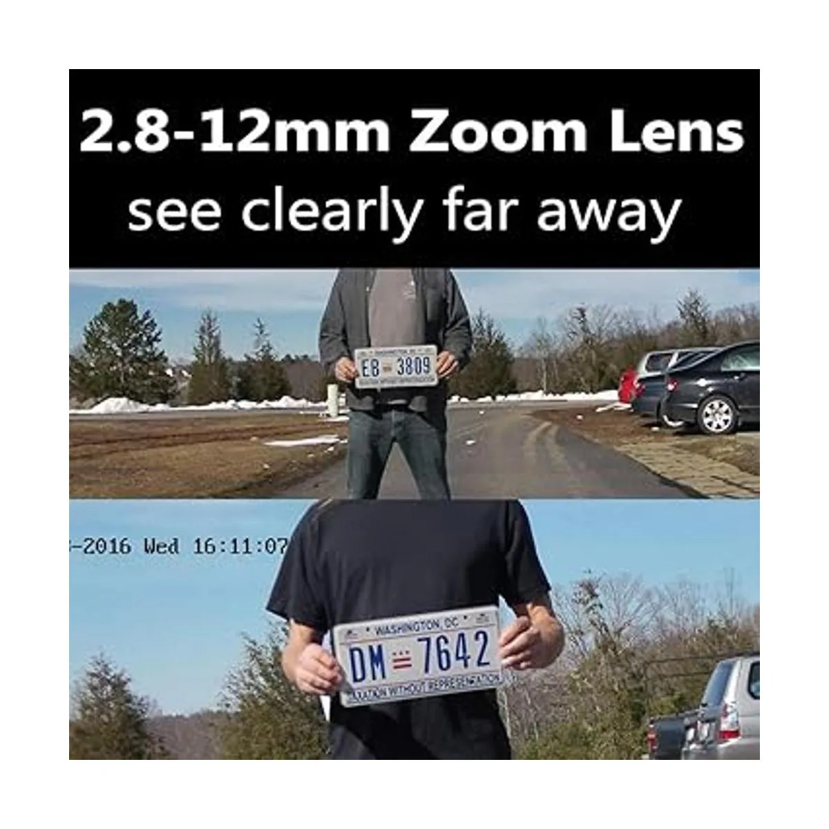 Honic Cámara de seguridad 1080P TVIAHDCVI1200tvl con_3