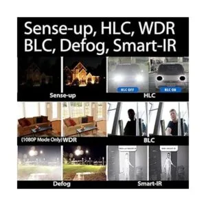 Honic Cámara de seguridad 1080P TVIAHDCVI1200tvl con_4