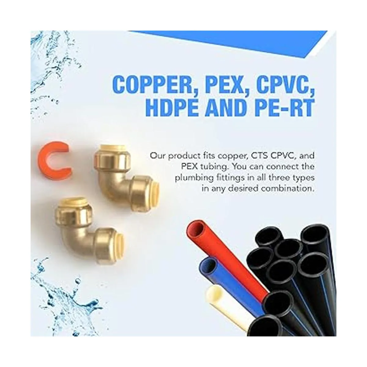 Codo de 90 grados U248LF de 12 pulgada con herramienta de_3