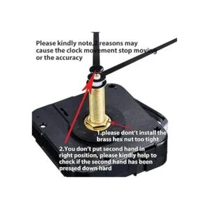 Mudder Movimiento del reloj de eje largo grosor máximo de_3