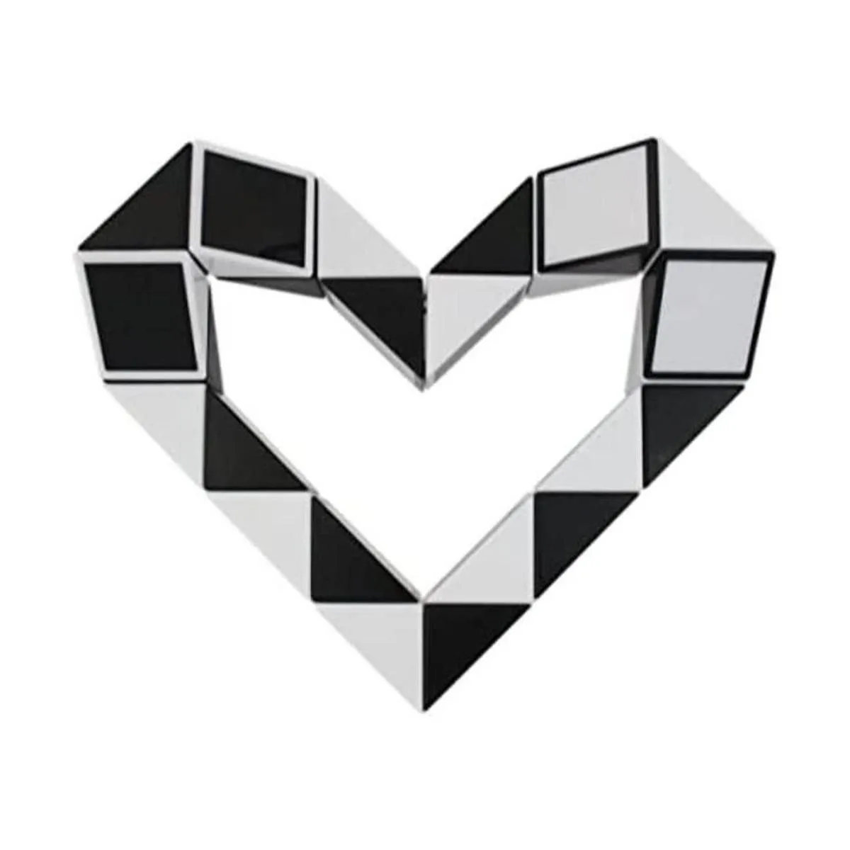 Mipartebo Magic Snake Cube Twist Puzzle de 24 cuñas Brain_1