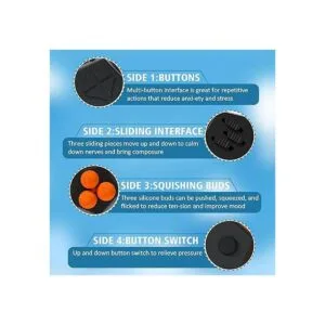 Fidget Dodecagon 12 Fidget lateral Toy Cube Alivia El_4