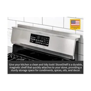 StoveShelf Estante magnético para estufa de cocina_3