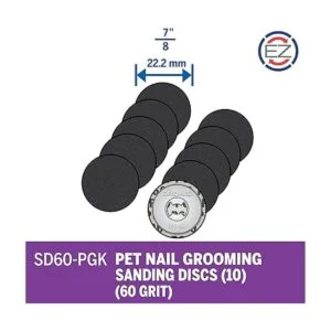 Dremel SD60PGK EZ Lock Discos de lijado para mascotas_3