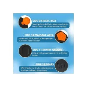 Fidget Dodecagon 12 Fidget lateral Toy Cube Alivia El_5