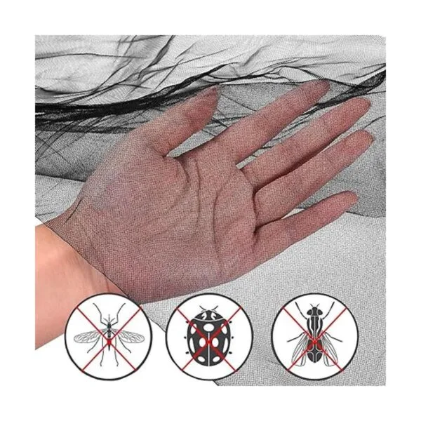 Comtelek Mosquitera para toldo de cama cuatro cortinas de_7
