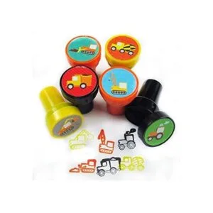 TINYMILLS 24 sellos de camiones de construcción para_2