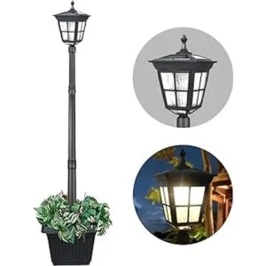 Kemeco ST4311AHP Lámpara solar de aluminio fundido de 6_2