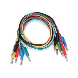 Sumnacon Juego de 5 cables de prueba de enchufe de plátano_6