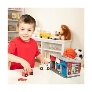 Melissa Doug Toy Keys and Cars Vehículos de rescate de_5
