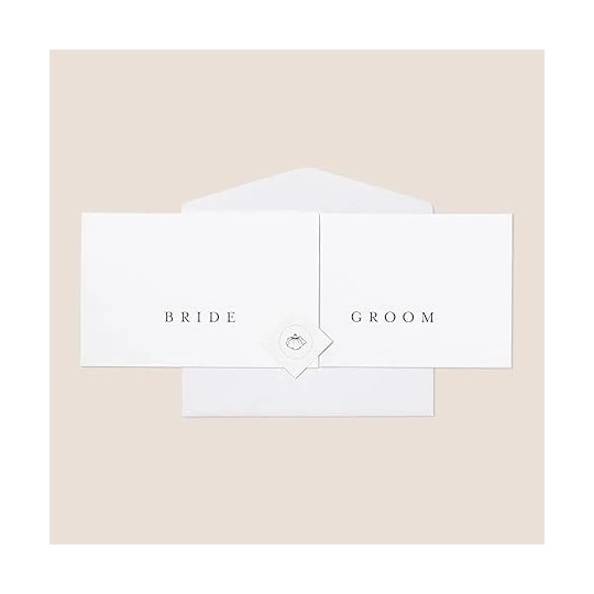 FLUYTCO Libro de votos de boda Keepsakes juego de 2_2