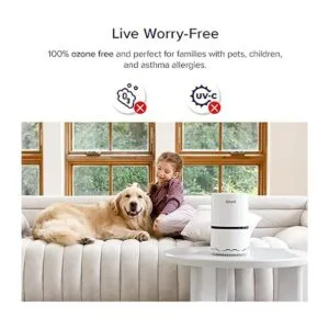 LEVOIT Purificador de aire para el hogar filtro H13 True_3