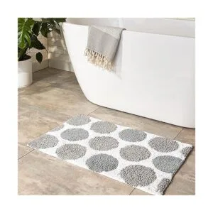 Avanti Linens Dotted Circles Collection Alfombra de baño_5
