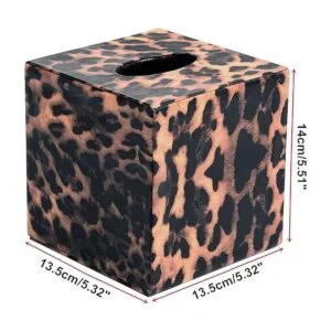 Titulares de S Forever Home Decor Chic Kleenex Caja Piel_3