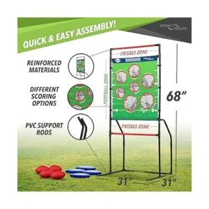 JOOLA Sport Squad Endzone Challenge 2 en 1 lanzamiento de_3