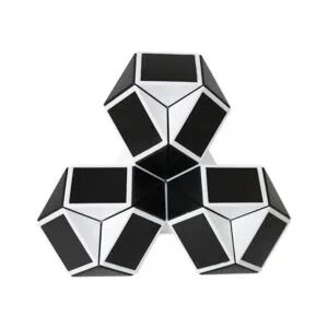 Mipartebo Magic Snake Cube Twist Puzzle de 24 cuñas Brain_5