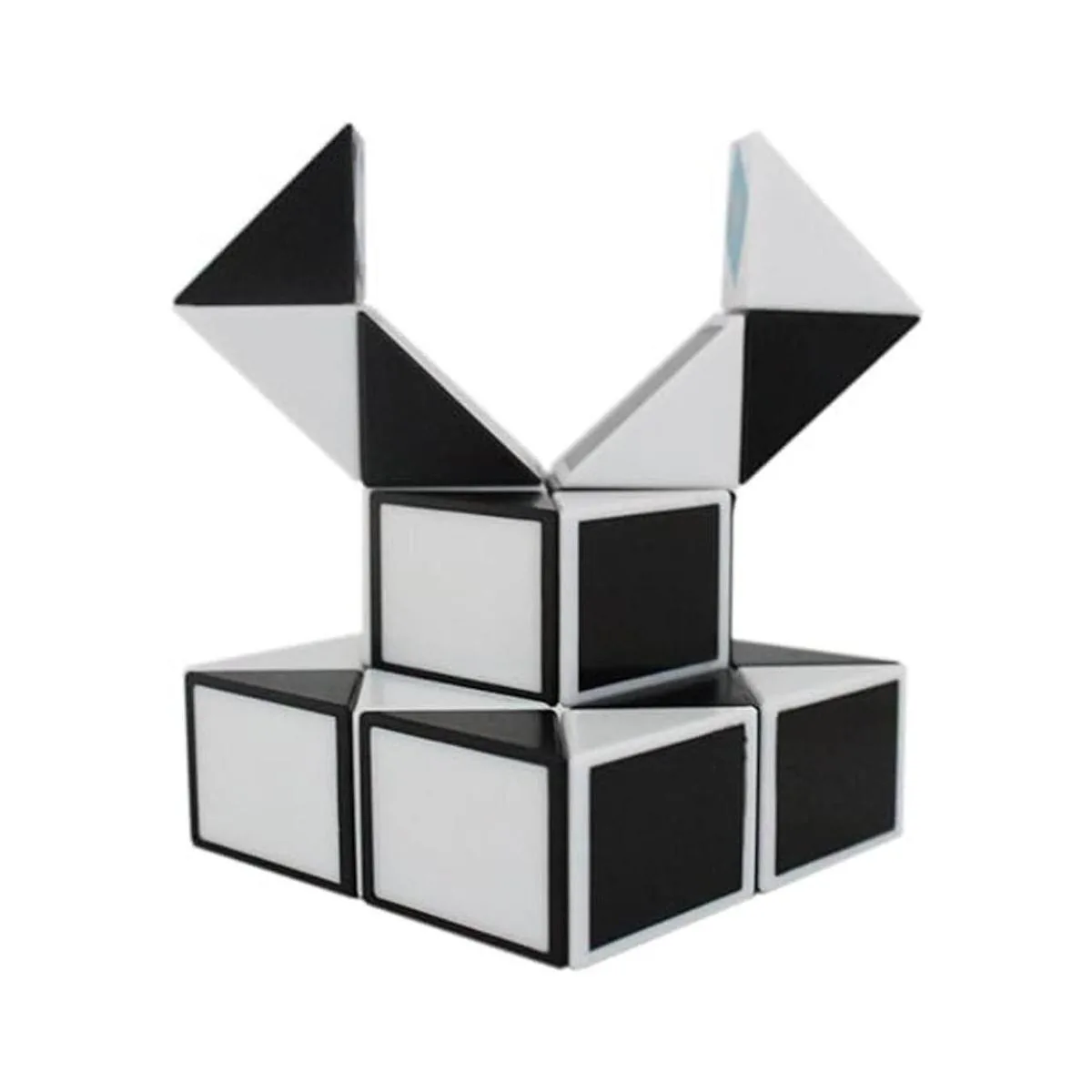 Mipartebo Magic Snake Cube Twist Puzzle de 24 cuñas Brain_6