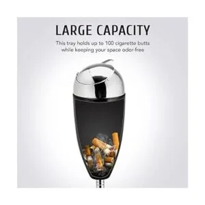 COZ Bandeja de ceniza ajustable para el suelo cenicero_4