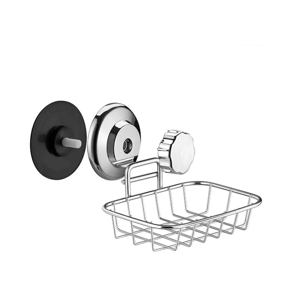 SANNO Soporte para jabonera con ventosa al vacío bandeja_7