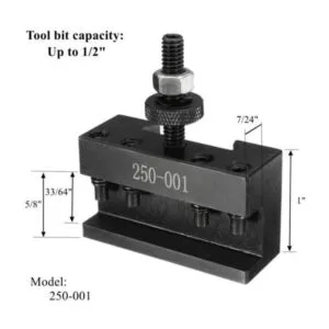 0XA Juego de postes de herramientas de cambio rápido tipo_4